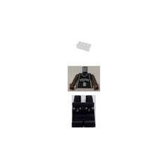 LEGO Tony Parker, San Antonio Spurs Minifigure Road Uniform #9