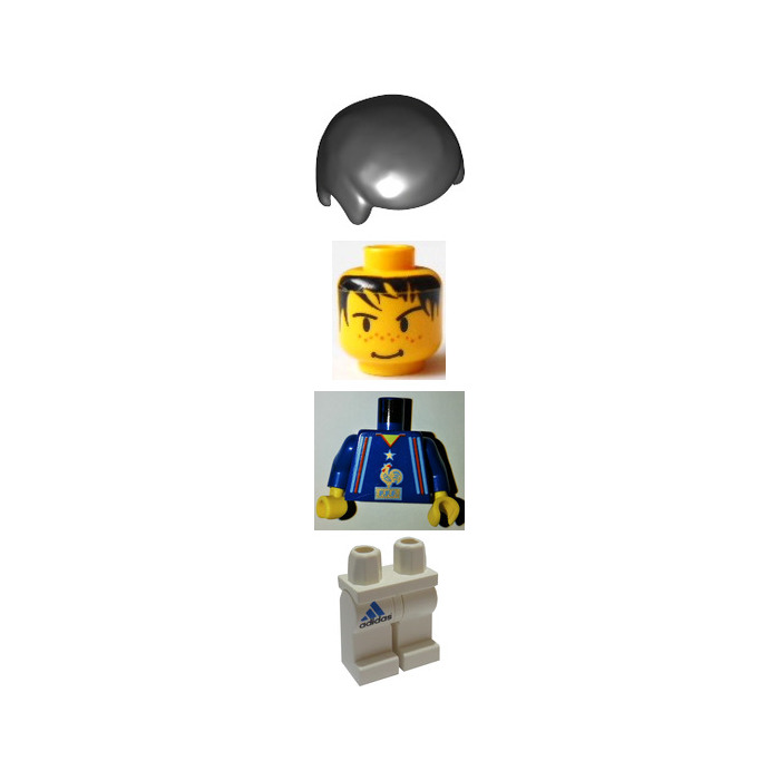 LEGO Football Player with Adidas Legs Minifigure