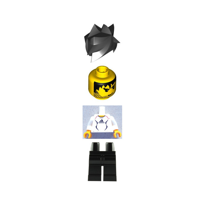 LEGO Goalie with Sticker Minifigure