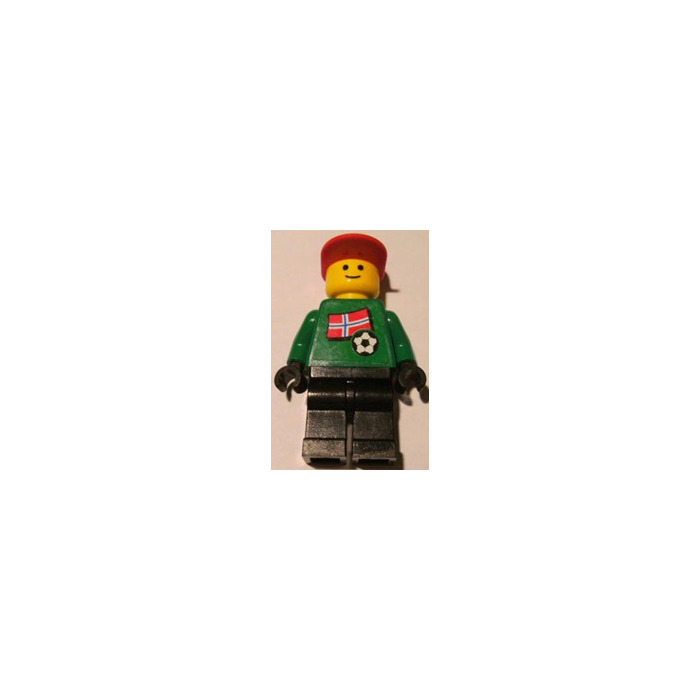 LEGO Norvegian Football Goal Keeper Minifigure