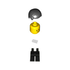 LEGO Soccer Referee Coca-Cola Minifigure