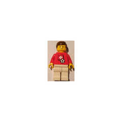 LEGO Swiss Football Player with Standard Grin with Stickers Minifigure