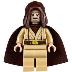 LEGO Obi-Wan Kenobi with Gray Beard Minifigure