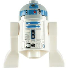 LEGO R2-D2 Minifigure with Gray Head