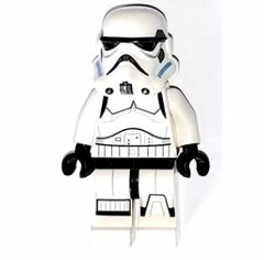 LEGO Imperial Stormtrooper with Printed Legs and Dark Azure Helmet Vents Minifigure