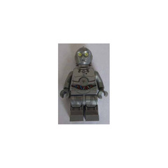 LEGO Protocol droid (U-3P0) - flat silver Minifigure