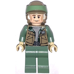 LEGO Rebel Commando Tan Vest Star Wars Minifigure