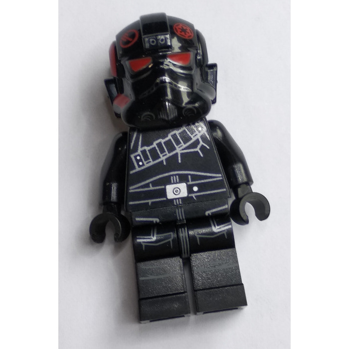 LEGO Inferno Squad Agent (Open Mouth, Grimmace) Minifigure