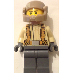LEGO Resistance Trooper with Light Tan Jacket and Frown (75131) Minifigure