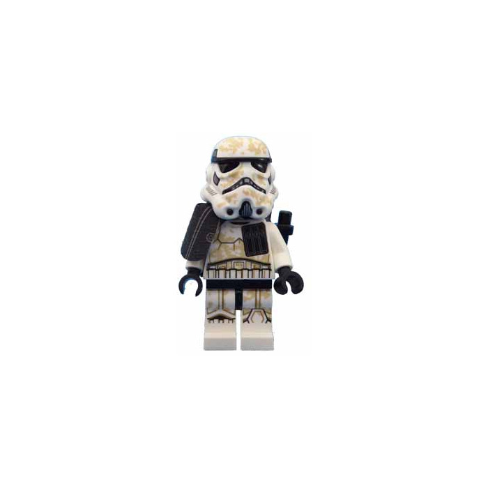LEGO Sandtrooper (Black Pauldron, Survival Backpack) Minifigure