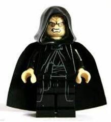 LEGO Emperor Palpatine as Darth Sidious with Tan head and hands Minifigure
