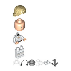 LEGO Luke Skywalker with Grappling Hook Minifigure