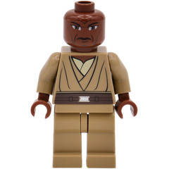 LEGO Mace Windu, Clone Wars with Large Eyes Minifigure
