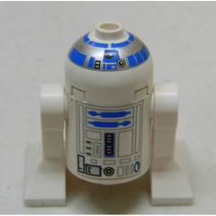 LEGO R2-D2 Minifigure with White Head