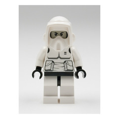 LEGO Scout Trooper (Printed Head, Gray Torso) Minifigure