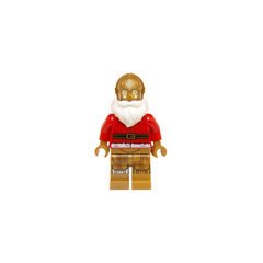 LEGO Santa C-3PO Minifigure