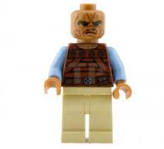 LEGO Weequay Skiff Guard Minifigure