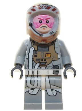 LEGO Gray Squadron Pilot Minifigure