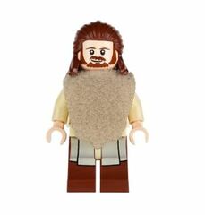 LEGO Qui-Gon Jinn with Poncho Minifigure