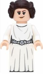 LEGO Princess Leia in White Outfit Minifigure
