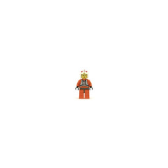 LEGO Luke Skywalker with Pilot Outfit Minifigure (Dark Gray Hips)