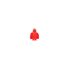 LEGO Royal Guard Minifigure with Red Hands