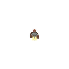 LEGO Mace Windu Minifigure with Non-Light-Up Lightsaber