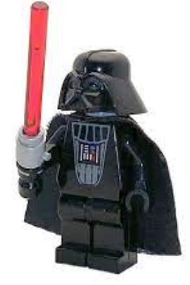 LEGO Darth Vader with Light-Up Lightsaber Minifigure