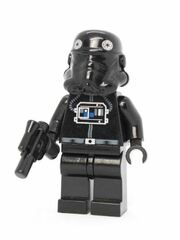 LEGO TIE Fighter Pilot Minifigure with Brown Head