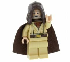 LEGO Young Obi-Wan Kenobi with Hood and Cape Minifigure