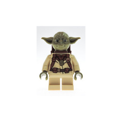 LEGO Yoda with backpack pattern Minifigure