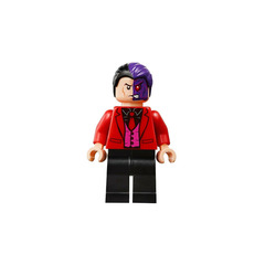 LEGO Two-Face with Black Shirt, Red Tie and Jacket Minifigure