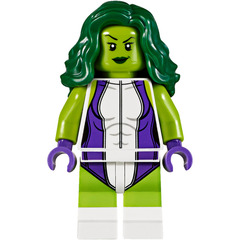 LEGO She-Hulk, Green Minifigure