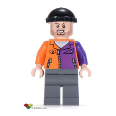 LEGO Two-Face's Henchman with Beard (Super Heroes) Minifigure