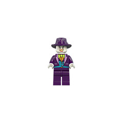 LEGO The Joker with Dark Purple Hat Minifigure