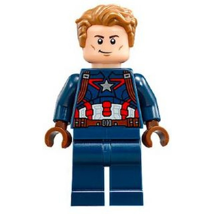 LEGO Captain America Without Mask Minifigure