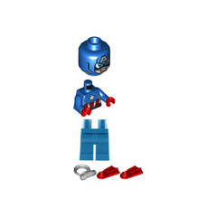 LEGO Scuba Captain America Minifigure