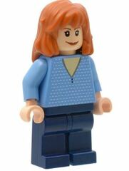 LEGO Mary Jane with Medium Blue Sweater Minifigure