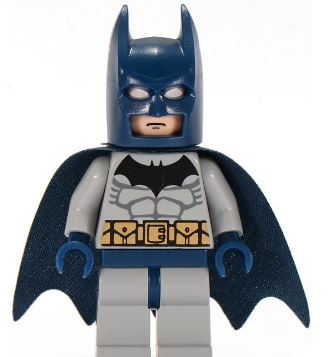 LEGO Batman with Gray Suit Minifigure