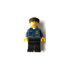 LEGO Patrolman with Golden Badge Minifigure