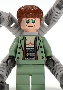 LEGO Doc Ock Minifigure (Thin Smirk)