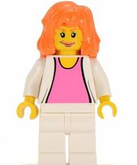 LEGO Mary Jane with White Jacket Minifigure