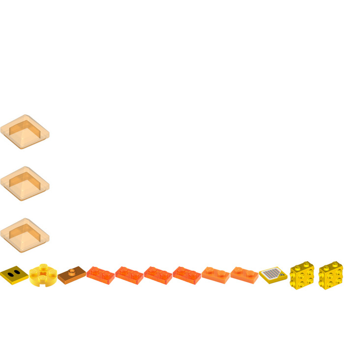 LEGO Lava Bubble Minifigure