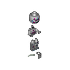 LEGO The Kraang Medium Stone Gray Exo-Suit Body with Back Barb Minifigure
