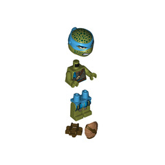 LEGO Leonardo with Scabbard Minifigure