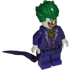 LEGO The Joker with Wide Grin Minifigure without Neck Bracket