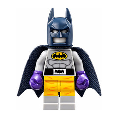LEGO Raging Batsuit - Batman Batsuit with Boxing Gloves From Lego Batman Movie Minifigure