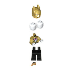 LEGO The Bat-Pack Batsuit - Gold Batman Batsuit From Lego Batman Movie Minifigure