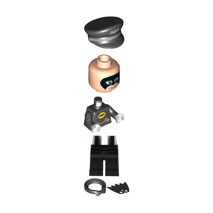 LEGO Alfred Pennyworth with Batsuit Minifigure