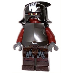 LEGO Uruk-hai - Handprint Helmet Minifigure